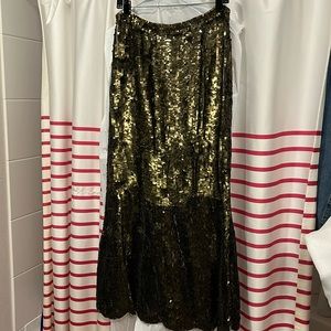 Gryphon New York Sequin Maxi Skirt
